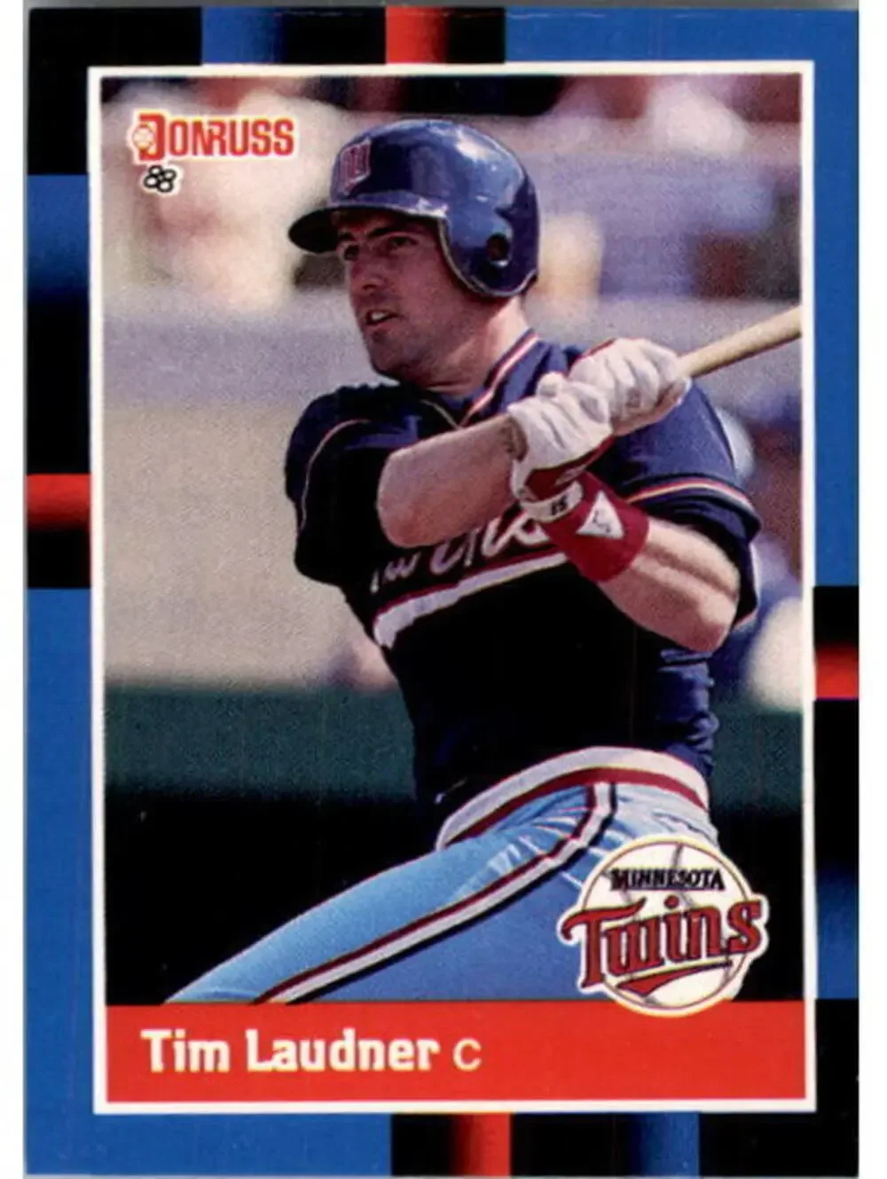 1988 Tim Laudner Donruss Baseball Card #631